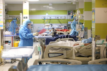 سیر نزولی مراجعه بیماران کووید به بیمارستان مسیح دانشوری