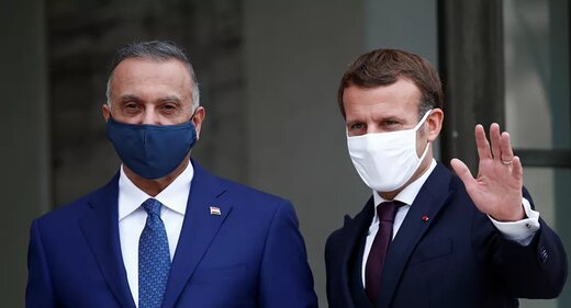 در دیدار الکاظمی و مکرون قبل از نشست بغداد چه گذشت؟