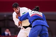 ببینید | لحظه قهرمانی جودوکار ایران در پارالمپیک