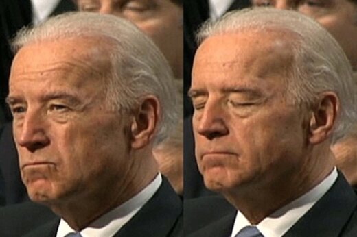 ببینید | چرت زدن بایدن در دیدار با نفتالی بنت