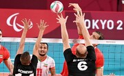 والیبال ایران در فینال پارالمپیک