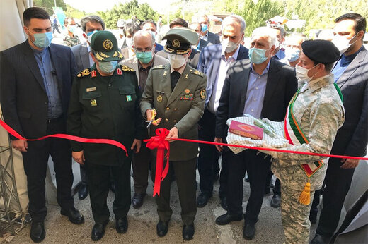 ببینید | افتتاح مرکز واکسیناسیون وزارت دفاع
