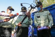 کنترل اراذل و فروشندگان سلاح از سوی پلیس تهران