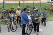 ببینید | «علیرضا افتخاری» سفیر فدراسیون دوچرخه‌سواری شد