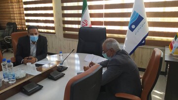 دیدار مدیر مخابرات لرستان با مدیر عامل شرکت آب منطقه ای لرستان