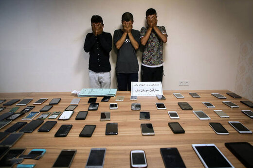 ببینید | یک سارق موبایل با ماهیانه ۶۰ میلیون تومان درآمد!