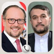 تبادل نظر تلفنی وزیران خارجه ایران و اتریش