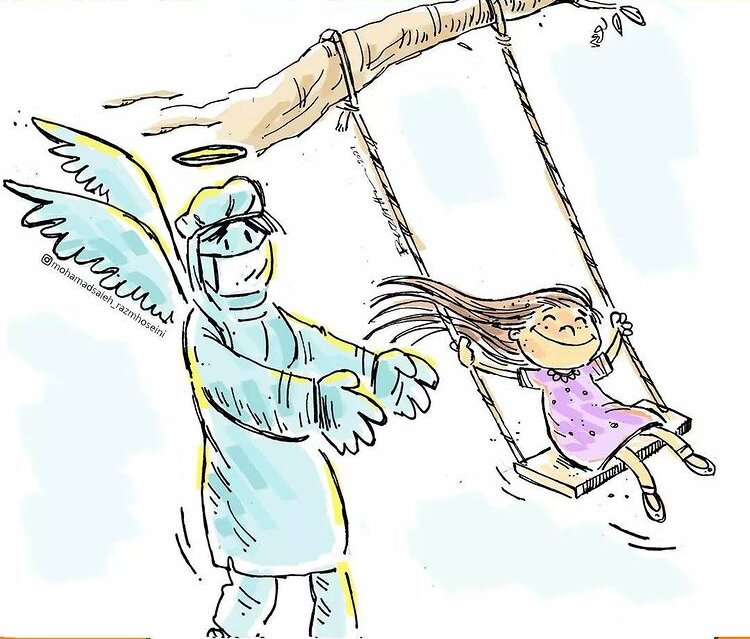 به یاد فرشتگان سفیدپوشی که پر کشیدند!