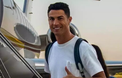 کریس رونالدو به منچستر رسید/عکس