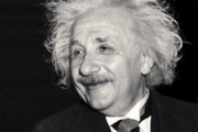 ببینید | ویدیویی زیرخاکی از شوخی عجیب آلبرت انیشتین با یک خبرنگار