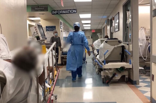 ببینید | کاهش مراجعان سرپایی کرونا در تهران