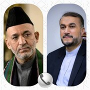 امیرعبداللهیان در گفتگو با کرزی: تنها با دولت فراگیر افغانستان به صلح پایدار می‌رسد