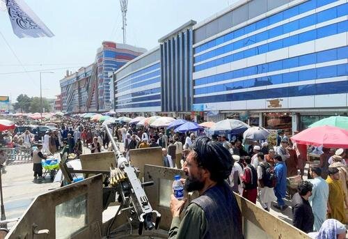 تامین امنیت بازار صرافان شهر کابل به شیوه طالبان