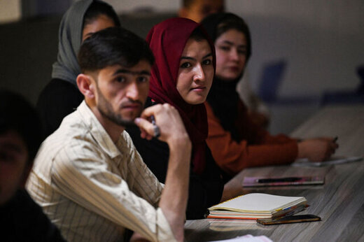جداسازی دخترها و پسرها در دانشگاه‌های افغانستان/عکس