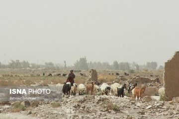 طوفان با سرعت ۱۰۸ کیلومتر در زابل