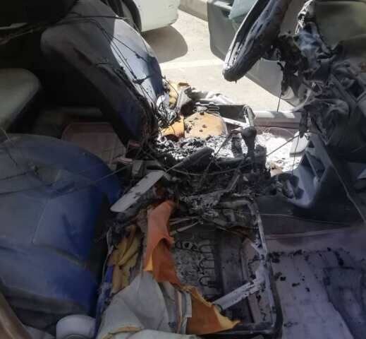 شیشه عطری که پراید را به آتش کشید