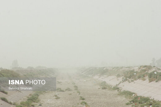 طوفان با سرعت ۱۰۸ کیلومتر در زابل