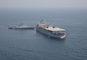 ورود ناوگروه هفتادوپنجم نیروی دریایی ارتش به کشور