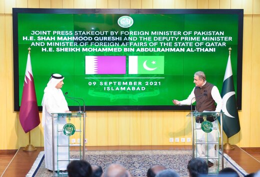 عزیمت وزیرخارجه قطر به پاکستان پس از سفر به ایران