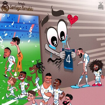 جای خالی راموس در برنابئو را ببینید!