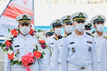 تصاویر | آیین استقبال از «ناوگروه ۷۵ نداجا»