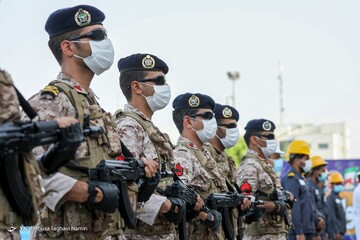تصاویر | آیین استقبال از «ناوگروه ۷۵ نداجا»