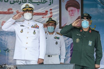 تصاویر | آیین استقبال از «ناوگروه ۷۵ نداجا»