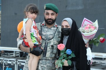 تصاویر | آیین استقبال از «ناوگروه ۷۵ نداجا»