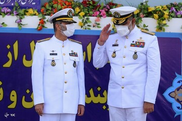 تصاویر | آیین استقبال از «ناوگروه ۷۵ نداجا»