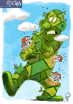 ببینید چطور یک سوم شمال ویلا شد!