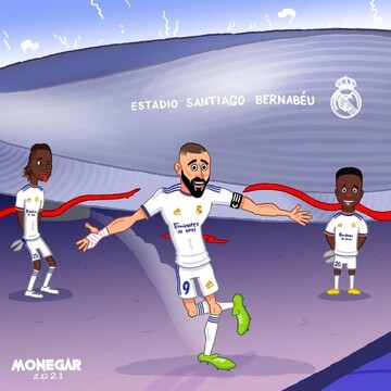 ببینید: افتتاح سانتیاگو برنابئو با هتریک کریم!