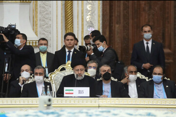 تصاویر | حضور رئیسی دراجلاس سران سازمان همکاری شانگهای