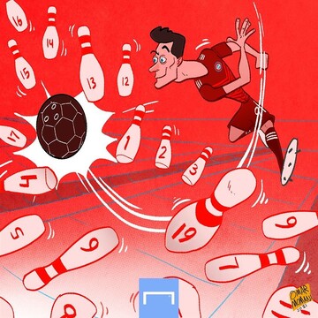 ببینید: لواندوفسکی رکورد مسی و رونالدو را زد!