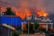 تصاویر | فوران آتشفشان در جزایر قناری