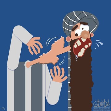 ببینید این لقمه تو گلوی طالبان گیر کرده!