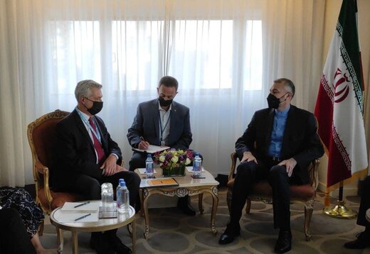 دیدار امیرعبداللهیان با کمیسر عالی ملل متحد 