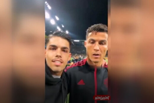 ببینید | خوش‌شانس‌ترین جیمی‌جامپ دنیا؛ سلفی با رونالدو در یک‎ثانیه