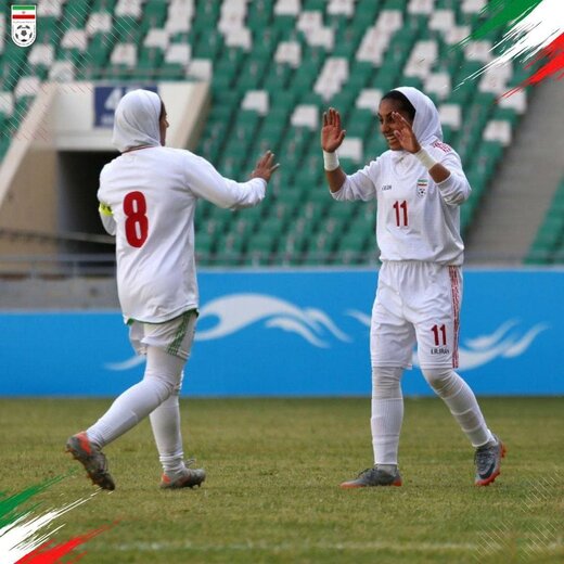 تصاویری از بازی تیم ملی بانوان ایران و بنگلادش