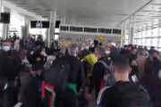 ببینید | ازدحام شدید زائرین در فرودگاه امام خمینی (ره)