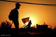 جاده یزد به تفت به خاطر پیاده‌روی اربعین بسته است