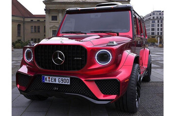 تصاویر | قرمزترین مرسدس بنز میباخ