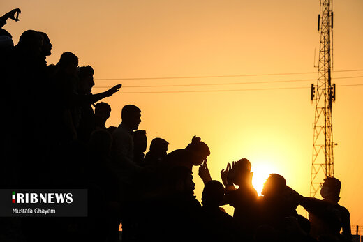 ببینید | حضور هزاران عاشق حسینی در مرز شلمچه