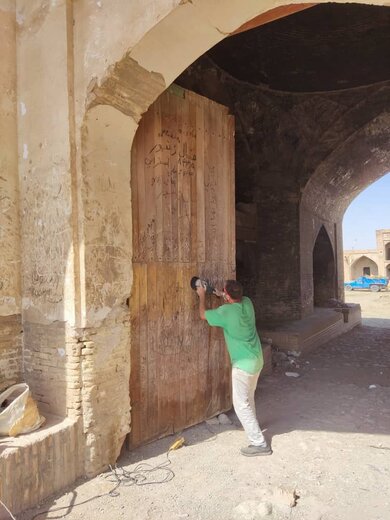 آماده‌سازی کاروانسراهای سنگی و آجری آهوان سمنان برای حضور ارزیابان ثبت جهانی یونسکو