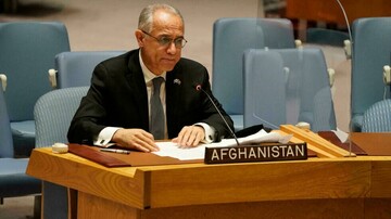 سفیر افغانستان از سخنرانی در سازمان ملل انصراف داد