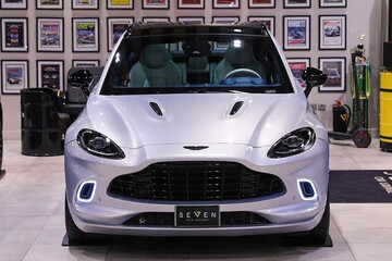 تصاویر | رونمایی از لاکچری‌ترین «استون مارتین» به سفارش عربستان