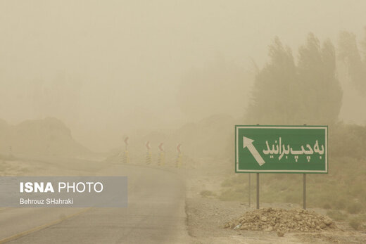 طوفان در منطقه سیستان