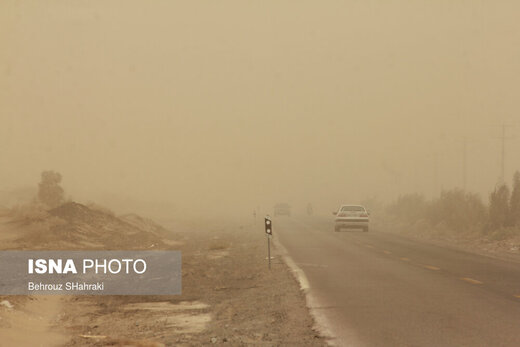 طوفان در منطقه سیستان