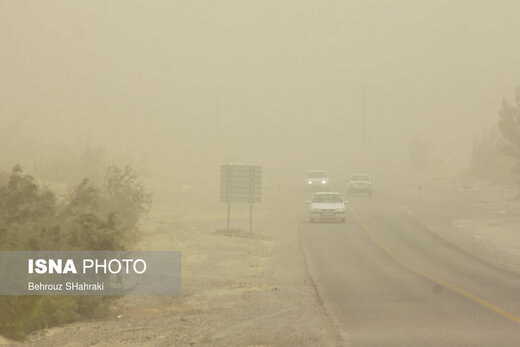 طوفان در منطقه سیستان