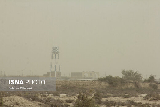 طوفان در منطقه سیستان