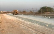 آغاز عملیات ساخت دیوار ۶ کیلومتری پیرامون فرودگاه کیش